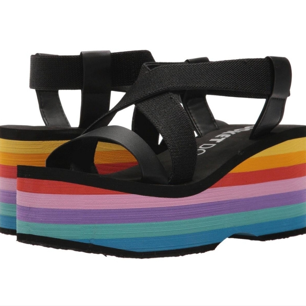 Rocket Dog Rainbow Platform Sandals - Picture 2 of 5